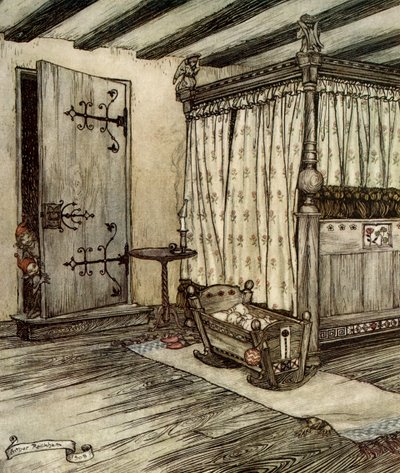 Sogno di una notte di mezza estate da Arthur Rackham